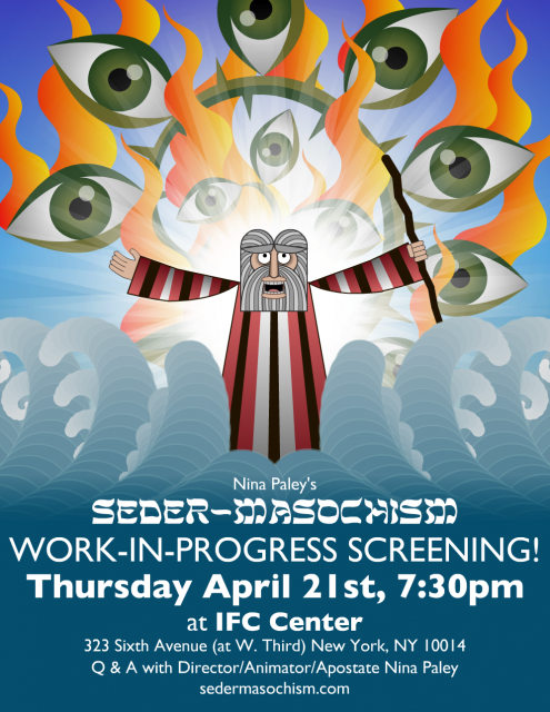 Seder-Masochism Work-in-Progress Screening Poster